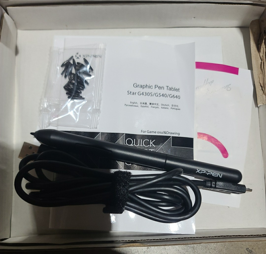 XPPen Star G640 Rev B Graphics Drawing Tablet Chromebook Supported