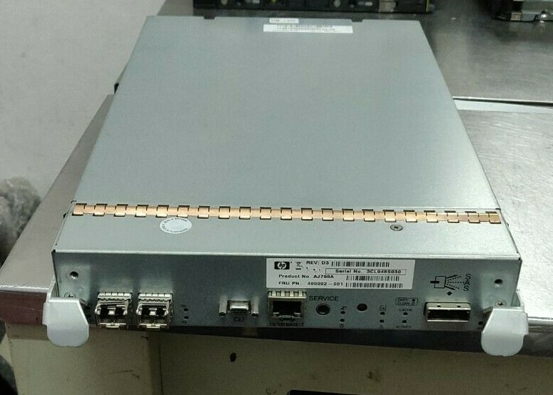 HP AJ798A 490092-001 MSA23000FC StorageWorks Smart Array Controller w/2x SFP