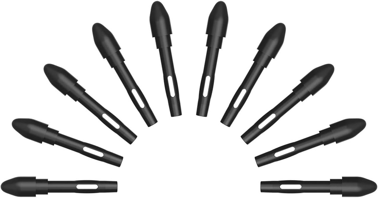 HUION 10 Pack Replacement Nibs PN05 for Drawing Tablet PW500 and PW507 Stylus