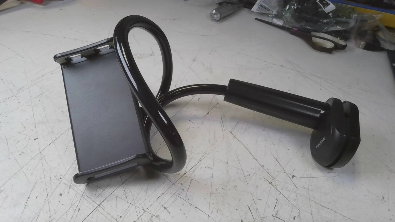 Gooseneck Tablet Holder Stand adjustable flexible desk bed table PC1293381
