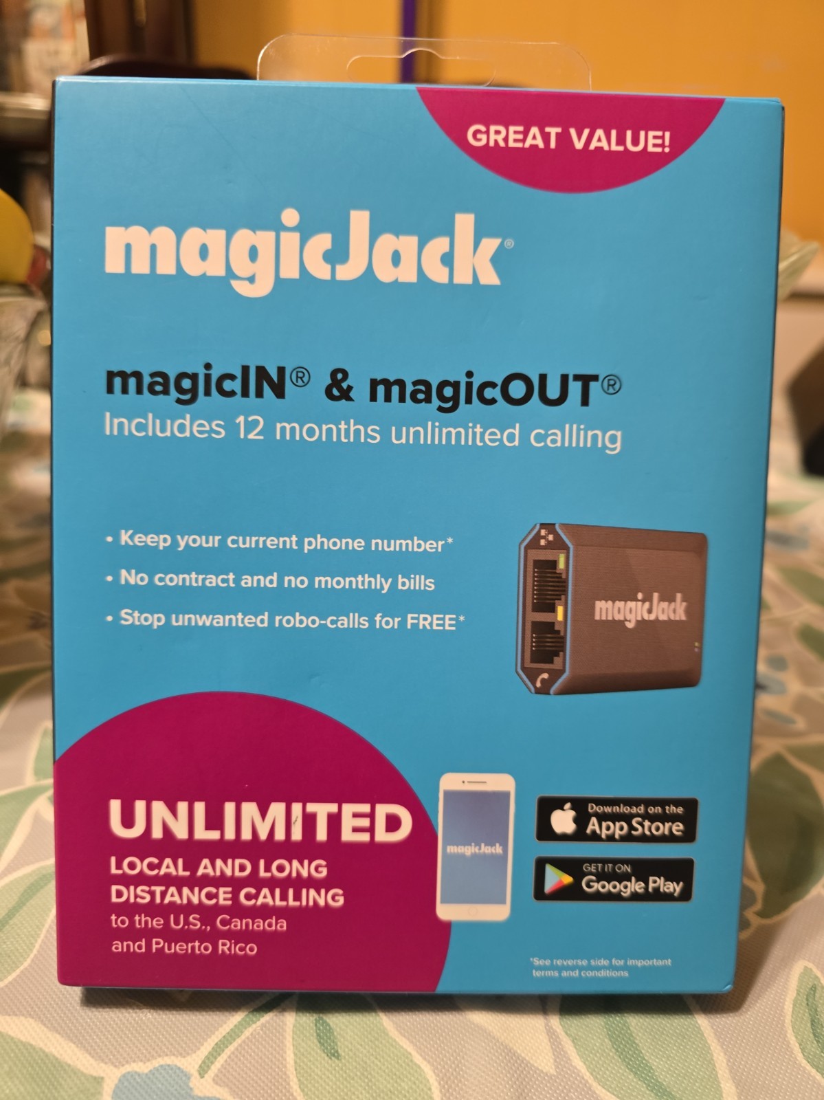Magic JACK MagicIN and MagicOUT Sealed