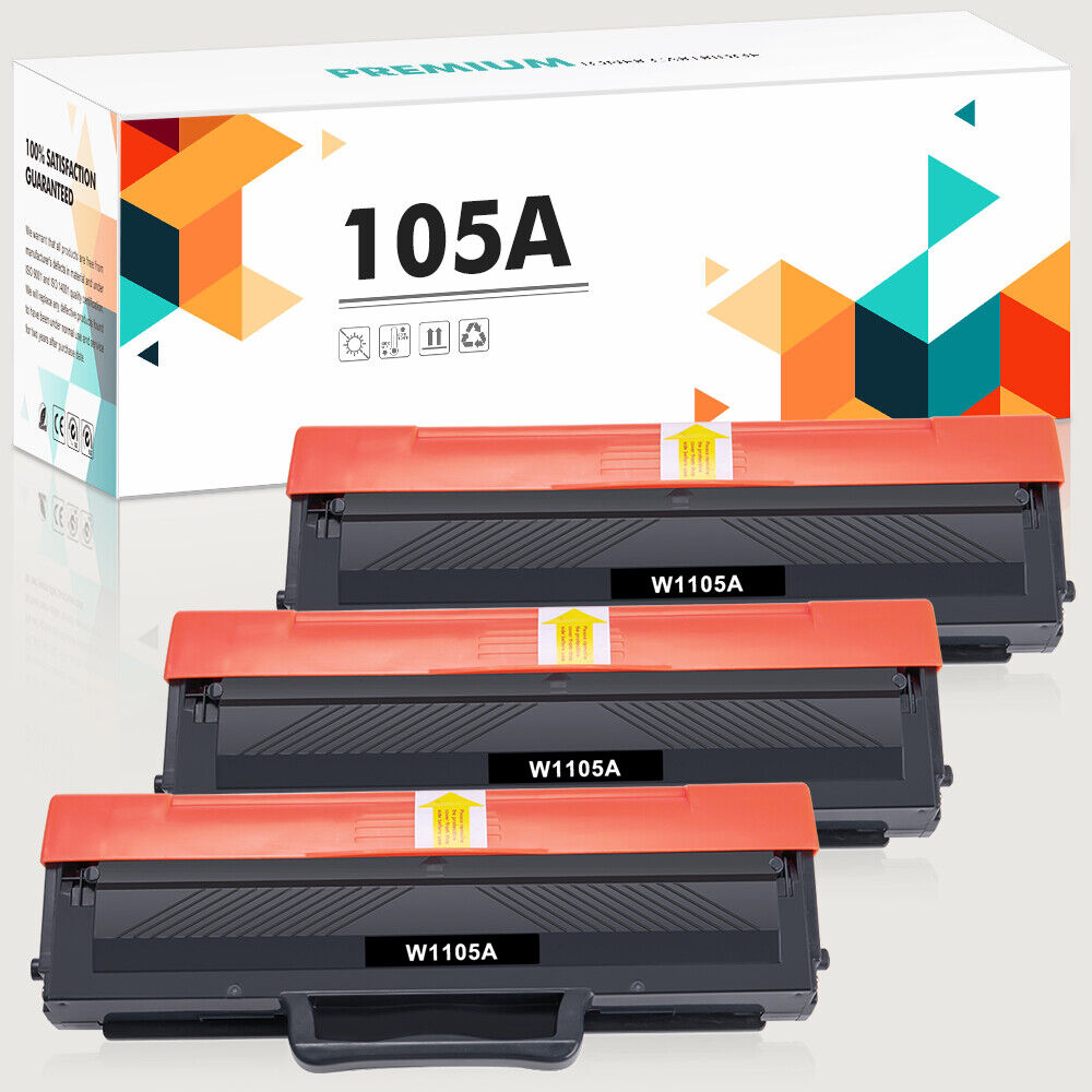 1-10 W1105A 105A Toner Cartridge Compatible with HP MFP 107a 107w 135a 135w LOT