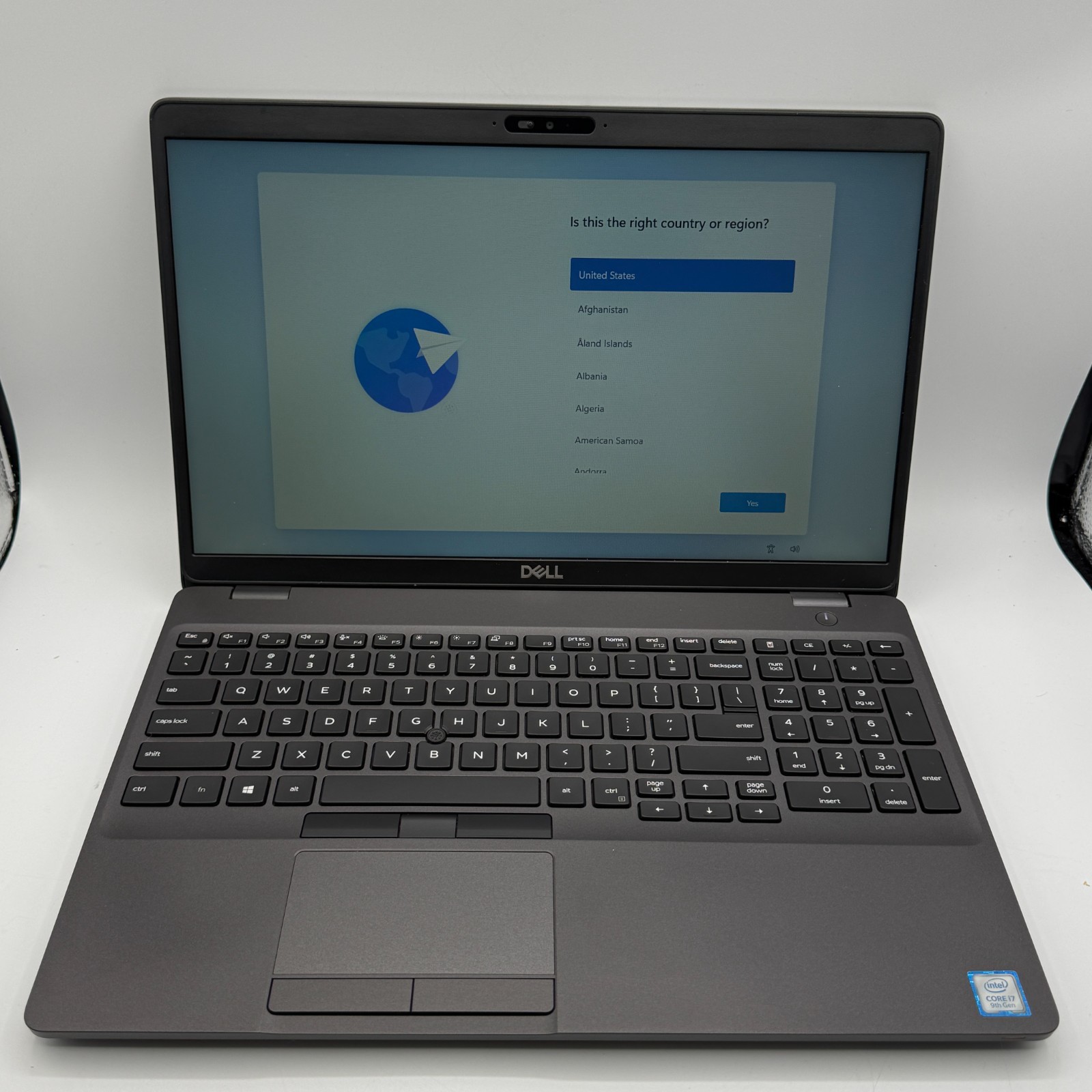 Dell Precision 3541 15.6" Laptop i7-9850H 32GB 256GB SSD Quadro P620 Batt 48%