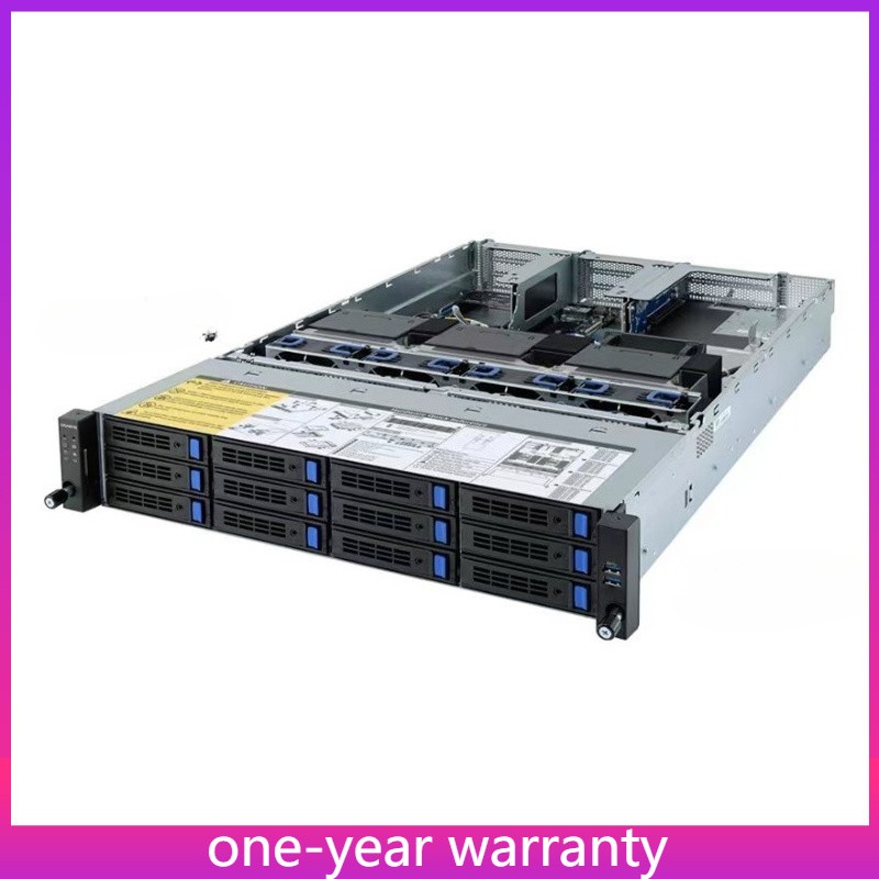 Gigabyte Rack Server R282-Z93+2x EPCY 7F52 = 32-Core 12x 3.5" SAS 2x 2000W PSU