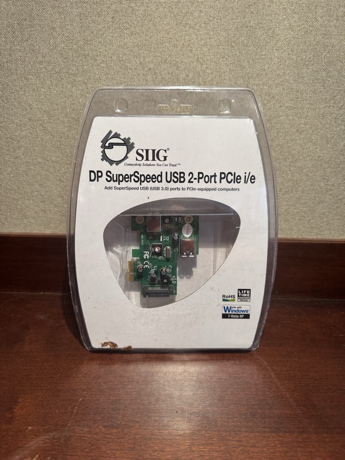 SIIG DP 2-Port USB 3.0 PCIe JU-P20412-S2