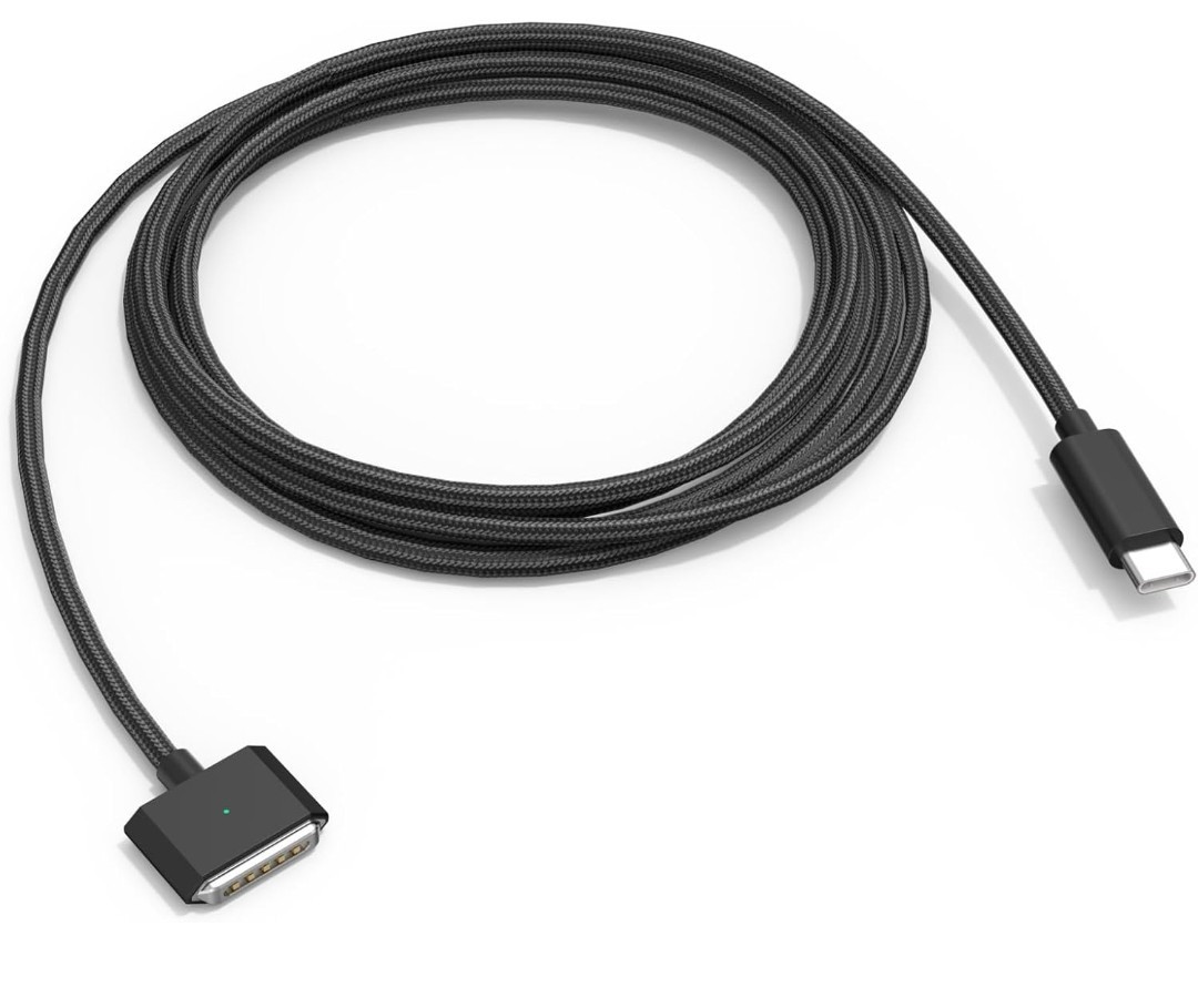 140W USB-C to Magnetic 3 Charging Cable 6.6FT