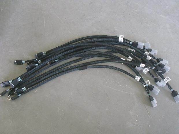 1pcs For DELL OCuLink SFF-8611 to SAS SFF8087 server data cable 00L045