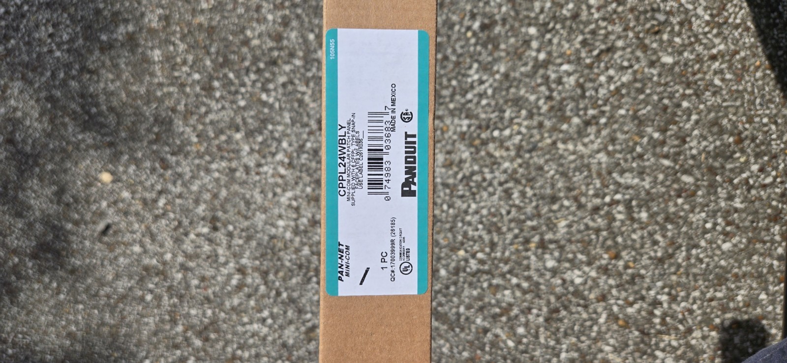 For Panduit CPPL24WBLY MINI-COM MODULAR PATCH PANEL 24 PORT 