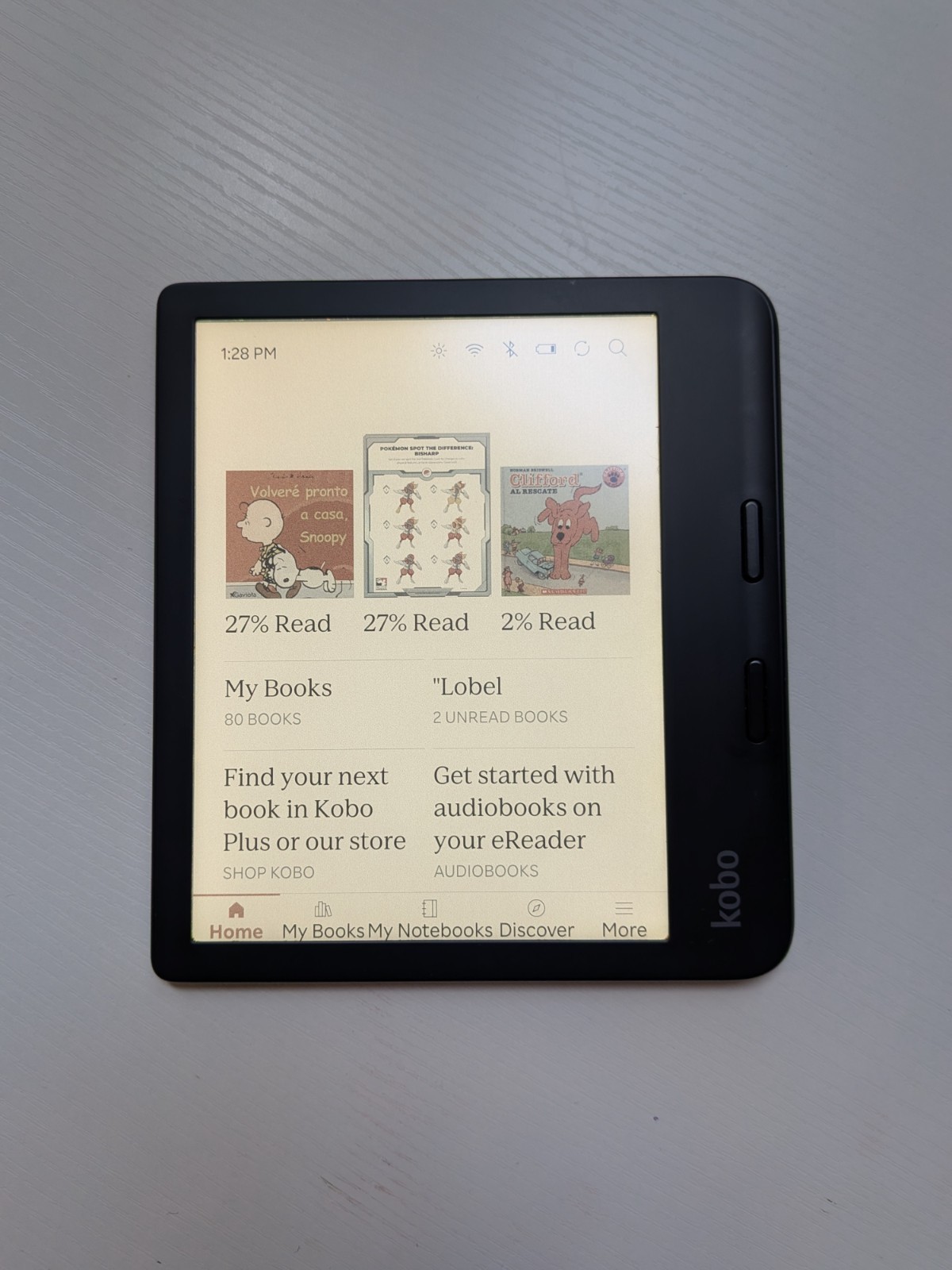 Kobo Libra Colour (Black) 32GB, 7' Screen, WI-FI