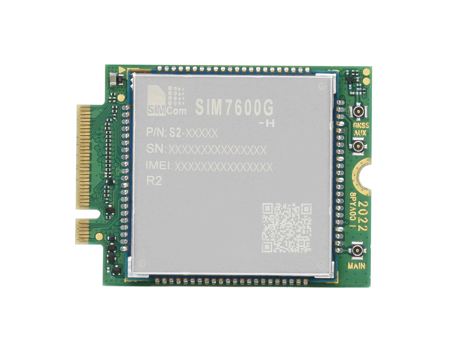 SIM7600G-H-M.2 SIMCom Original 4G LTE Cat-4 Module Global Coverage GNSS M.2 Conn