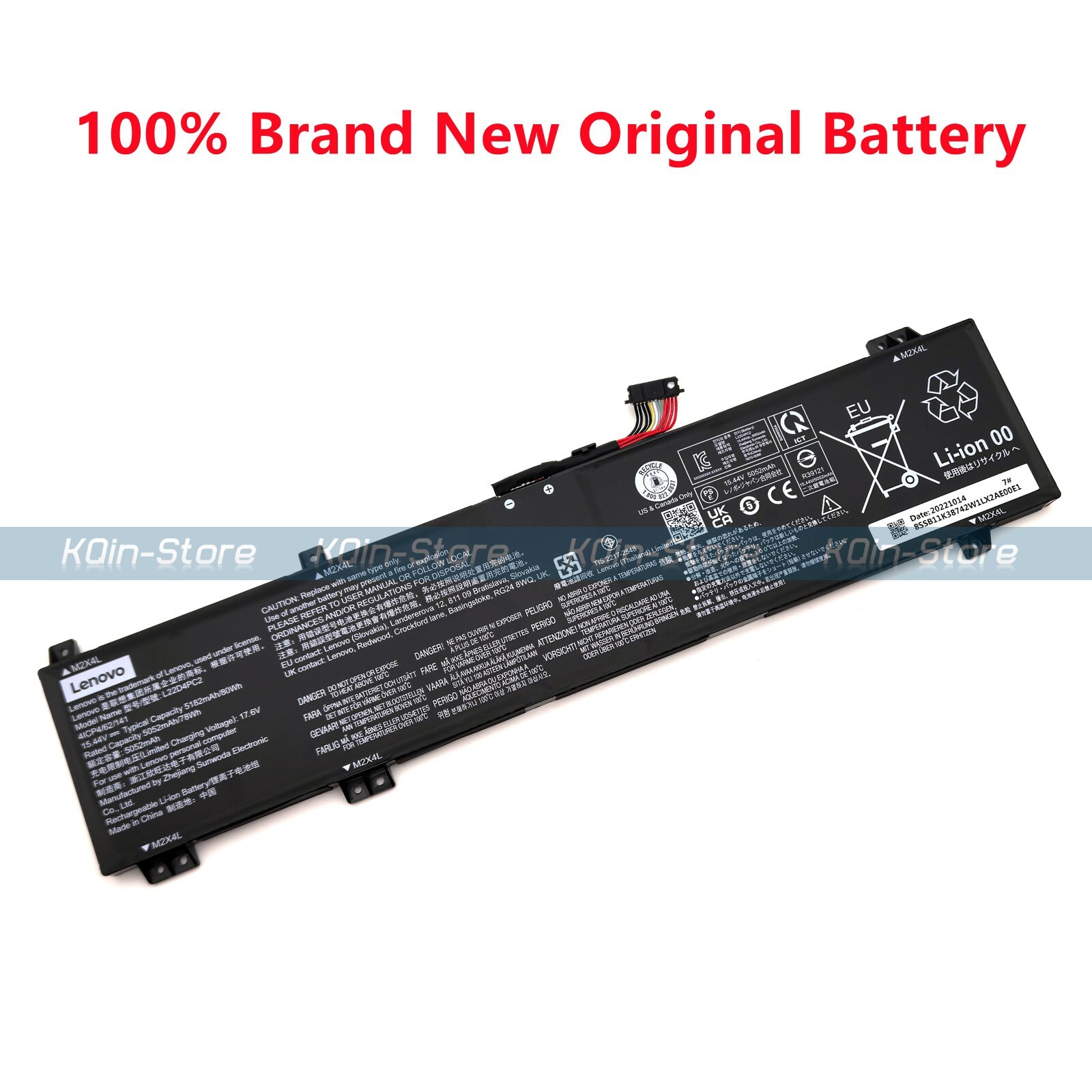 New Genuine L22B4PC2 L22D4PC2 Battery for Lenovo Legion Slim 5 LOQ 16APH8 16IRH8