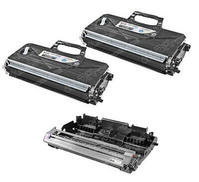 3PK DR360 Drum Unit TN360 BLACK Toner Cartridge for Brother HL-2140 HL-2170 2150