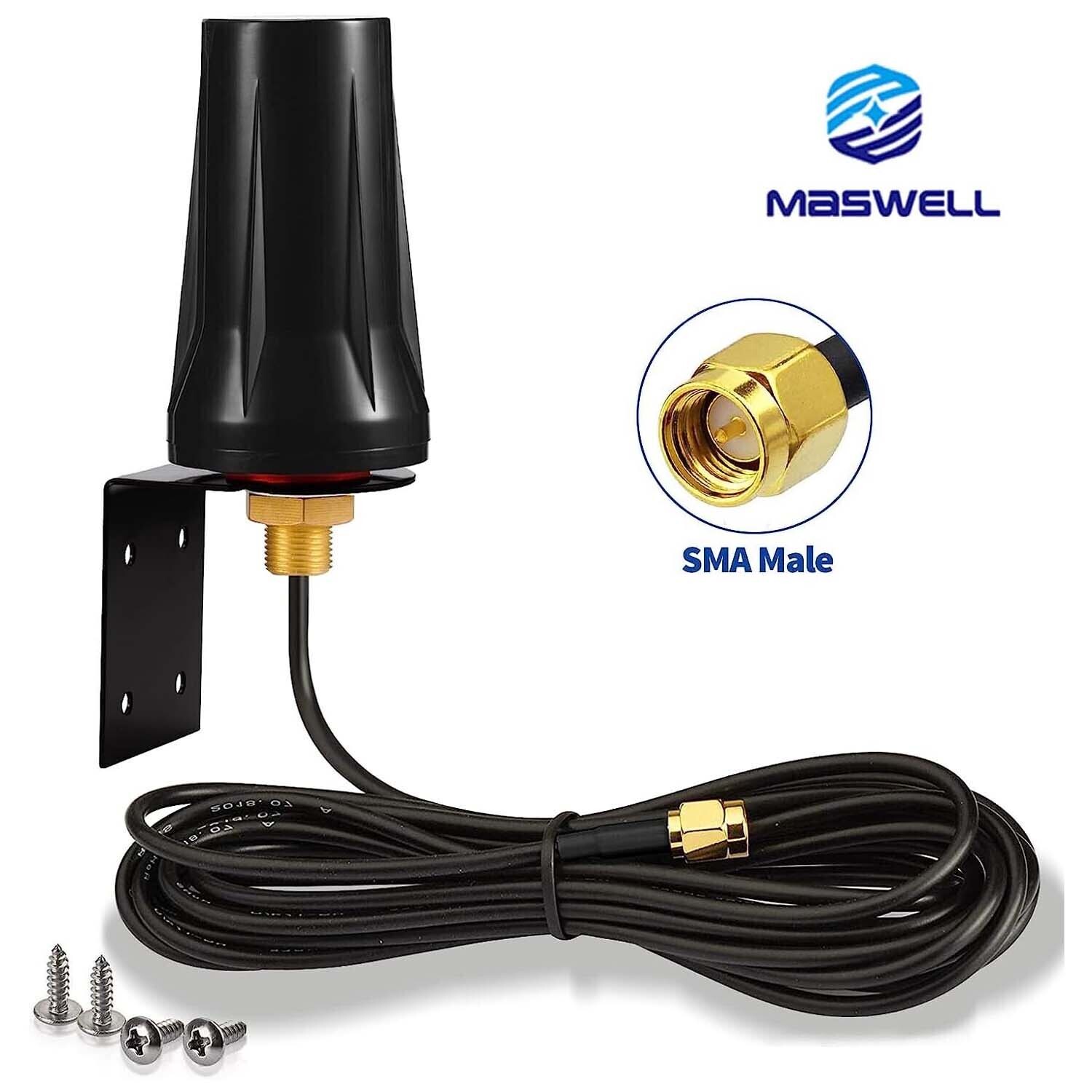 GSM 2G 3G 4G LTE Antenna 700-2700MHz SMA Screw Mount Antenna for LOT M2M