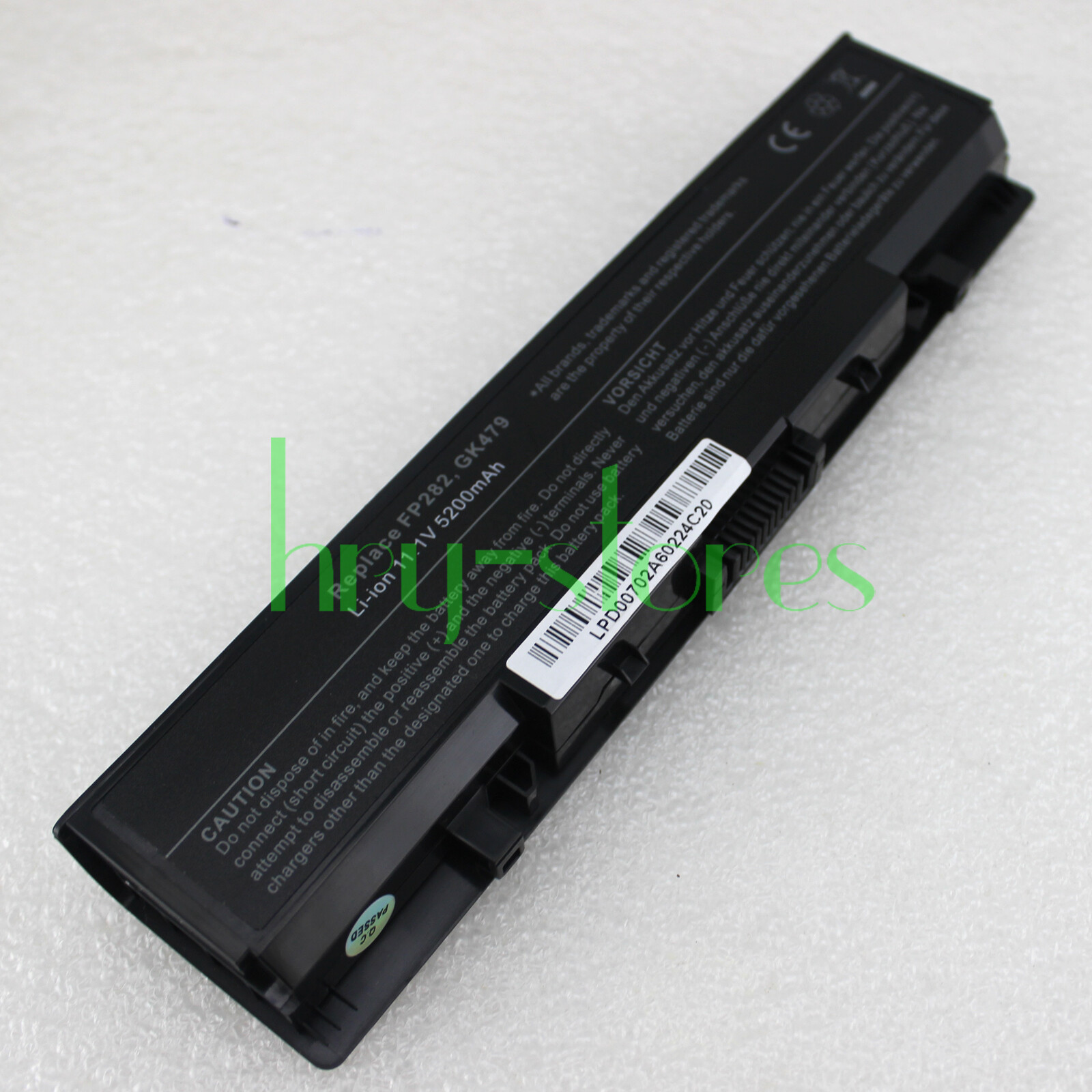 Battery for Dell Vostro 1500 1700 Inspiron 1520 1521 1720 GK479 FK890 6 Cell