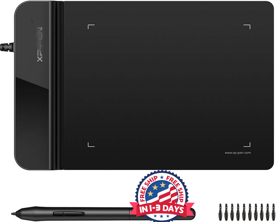 Tableta de dibujo XPPen G430S OSU, tableta gráfica de dibujo con 8192 niveles