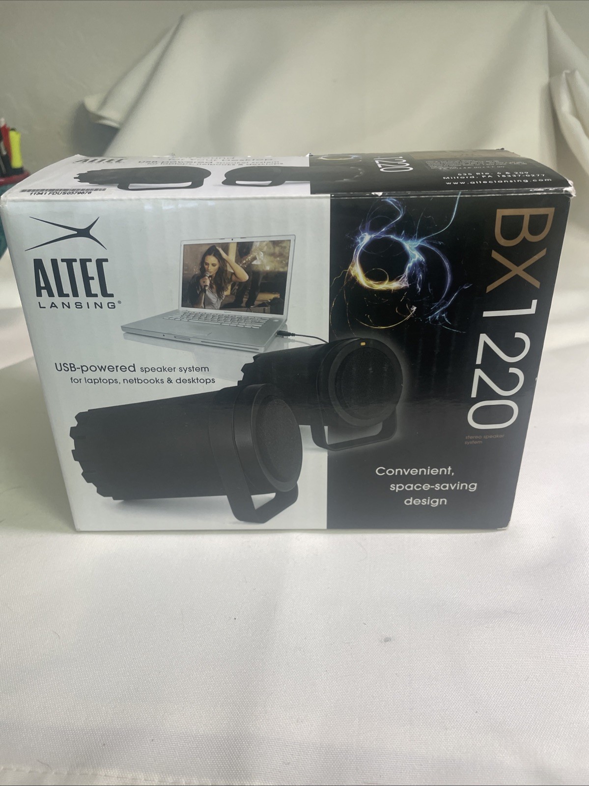 Altec Lansing BX1220 USB Powered Speakers Desktop/Laptop Audio System