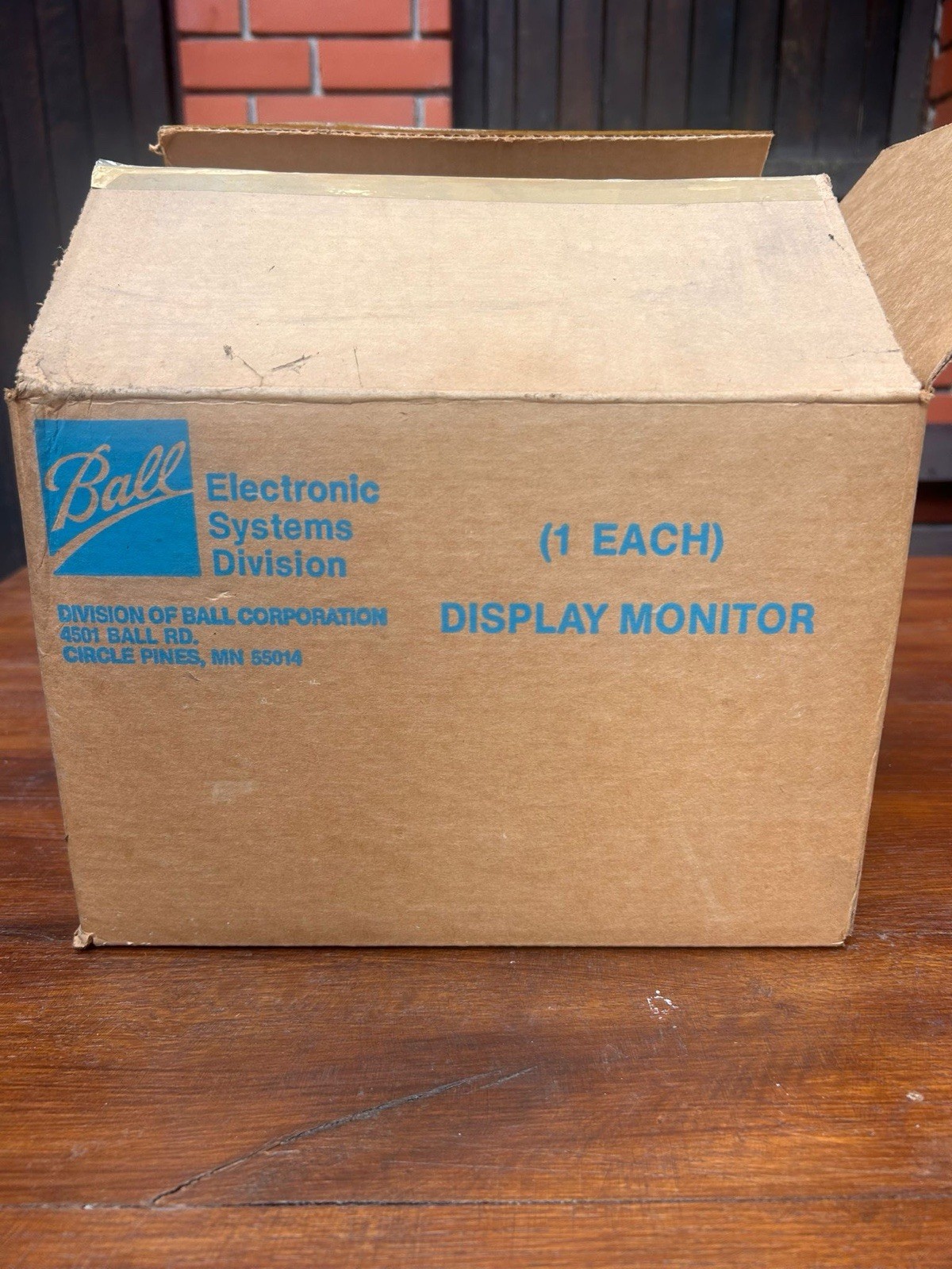 RARE Ball Electronic Systems Division CRT Display Monitor – FACTORY SEALED NOS