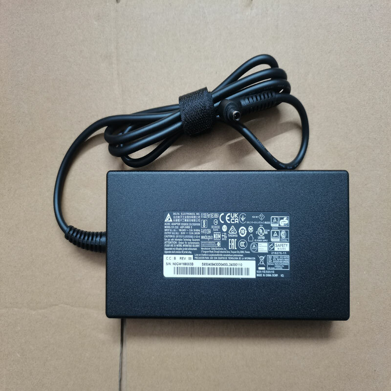 For 2025 MSI Katana 15 HX B14WFK RTX5060 Delta 20V 12A 4.5mm 240W AC Adapter OEM