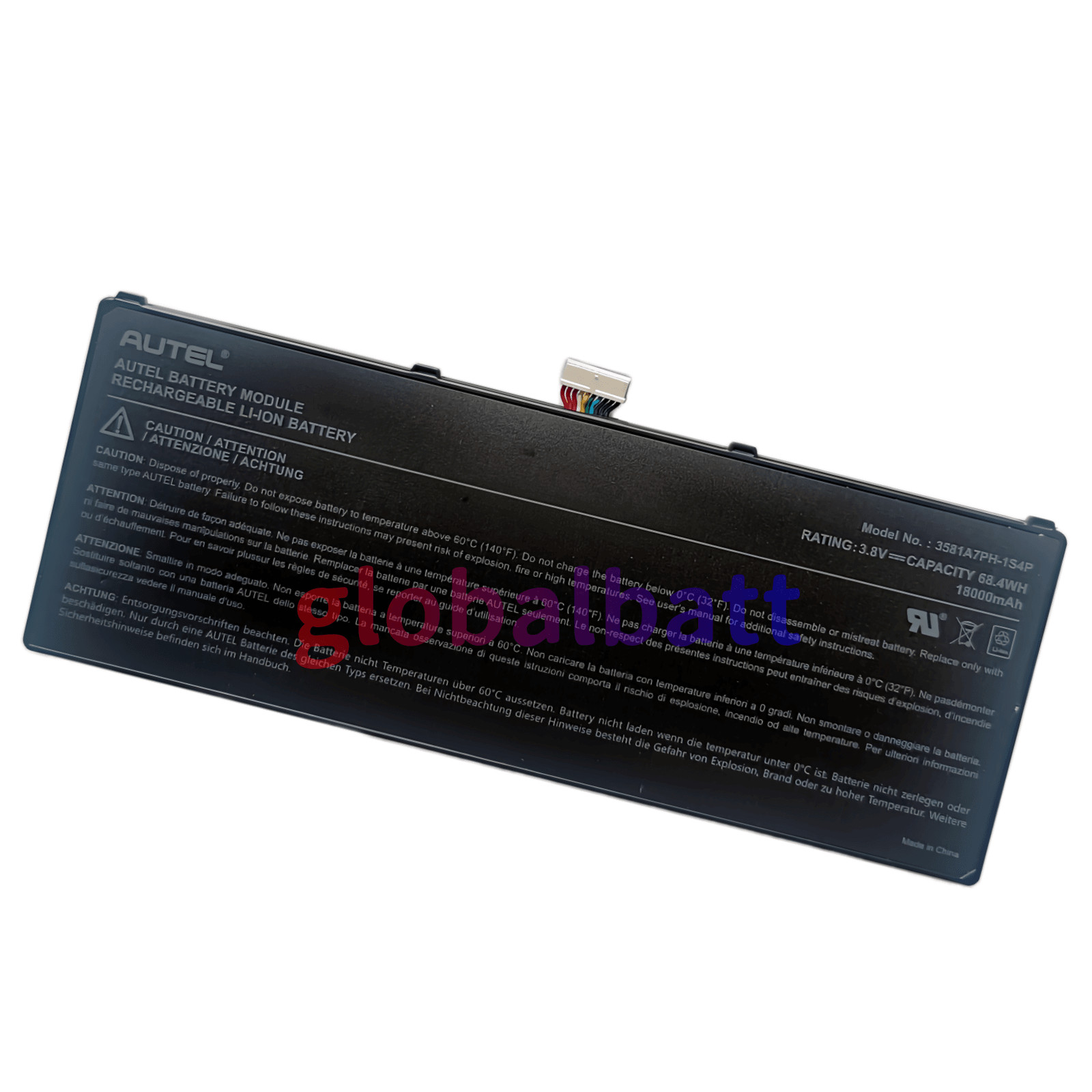 New Original 3581A7PH-1S4P 18000mAh 3.8V Battery for Autel Diagnostic Scan