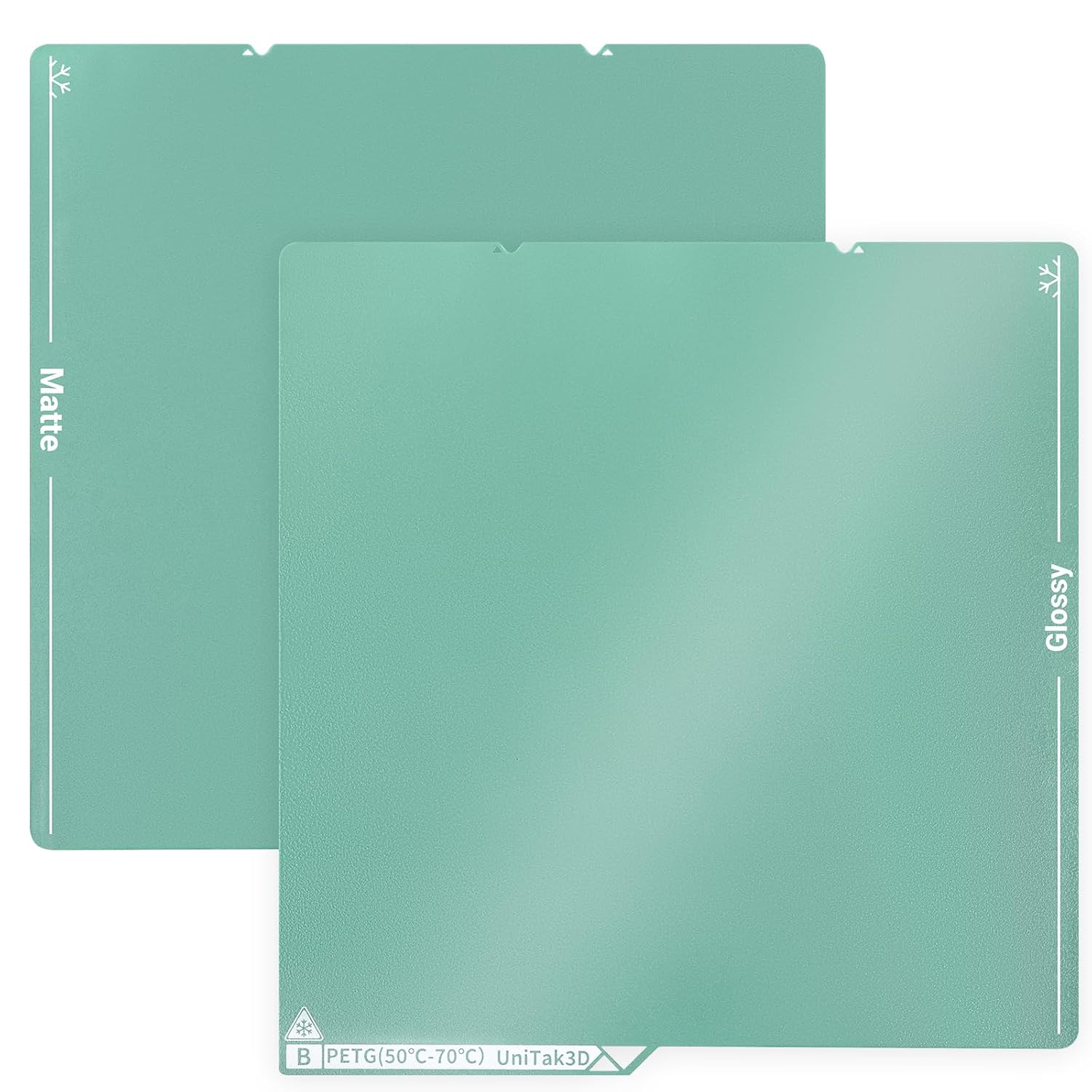 Energy-Saving Kobra S1/Kobra X Cold Build Plate 264*276Mm Double Sided Glossy+Ma