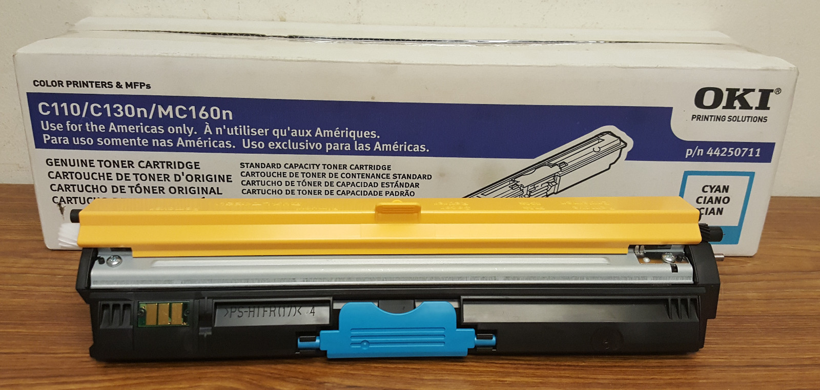 (99950) OKI 44250711 C110/C130n/MC160n Genuine Toner Cartridge - Cyan