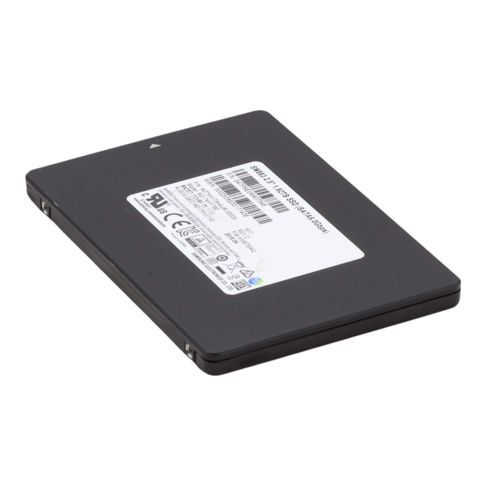Samsung SM883 1.92TB S-ATA III 6Gb/s 3D TLC V-NAND MZ-7KH1T90 2.5" Server SSD