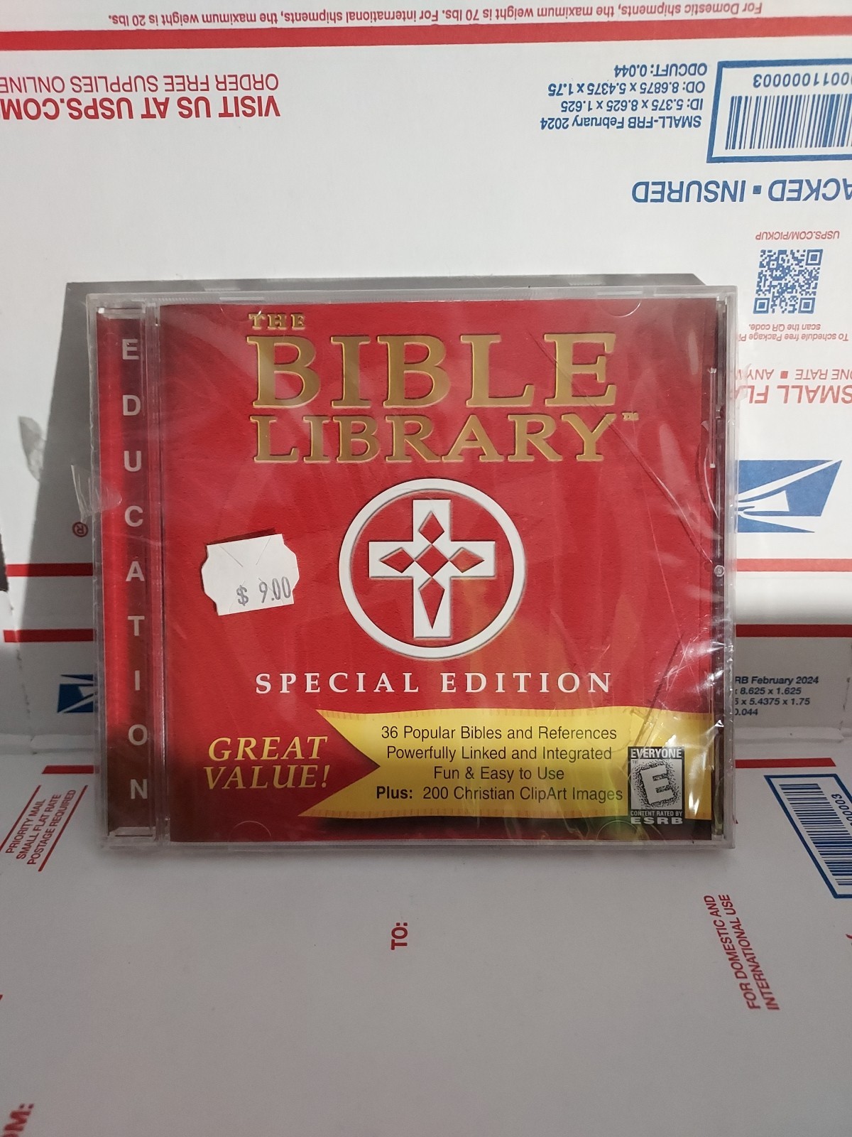 The Bible Library Special Edition 1999 ValuSoft Windows 95/98 NEW SEALED - #139