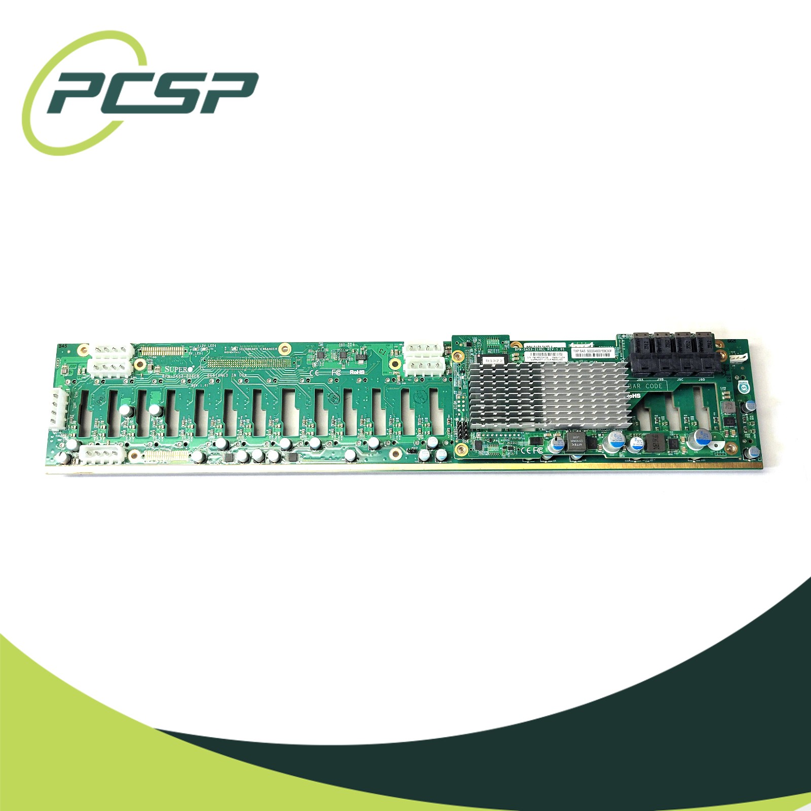 Supermicro BPN-SAS3-216EB 24 Bay 2.5" 2U SAS SATA Backplane BPN-SAS3-216EL1
