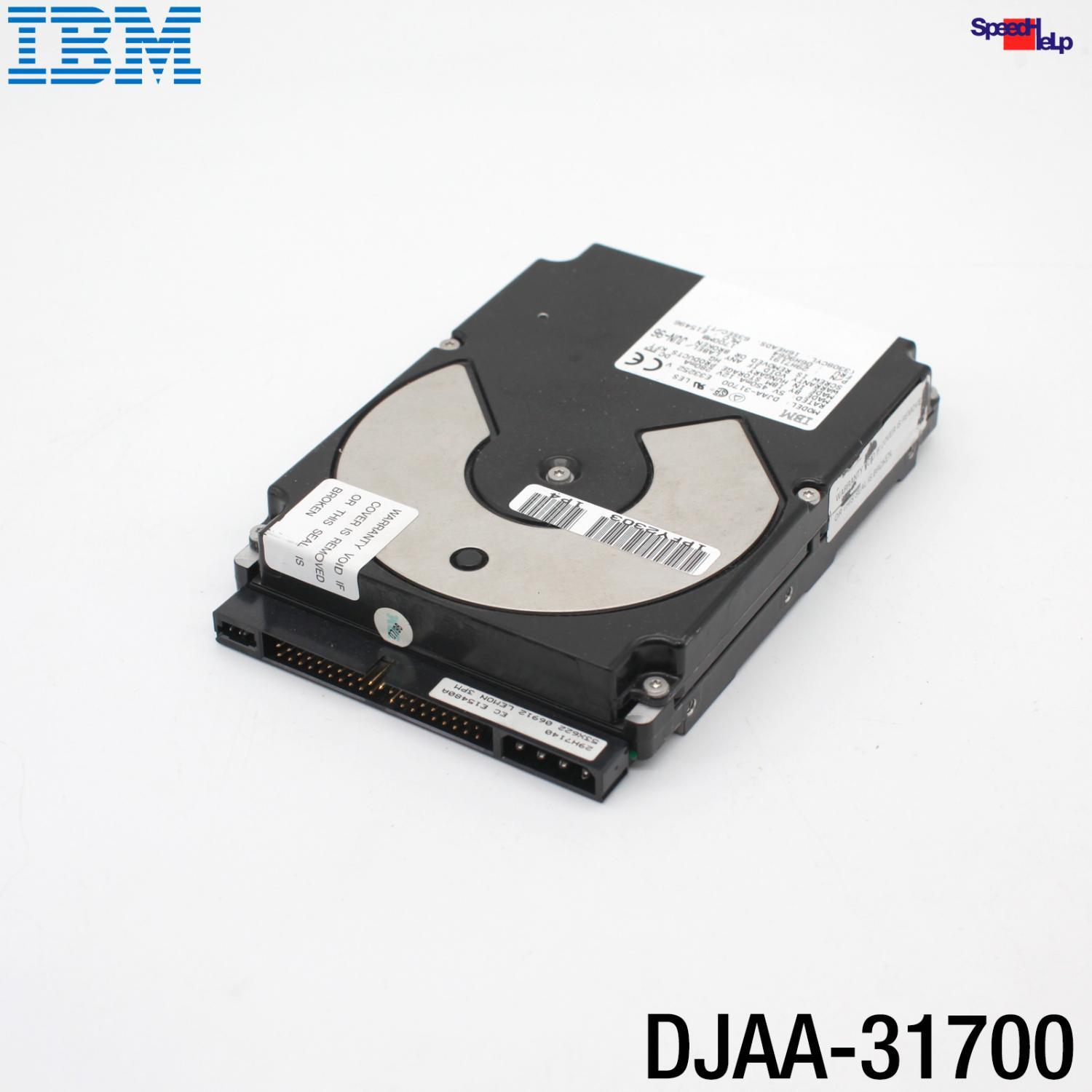 Ibm Djaa-31700 1700mb 1.7gb Ide Pata Ata 40-pin Hdd Hard Disk 29h7191