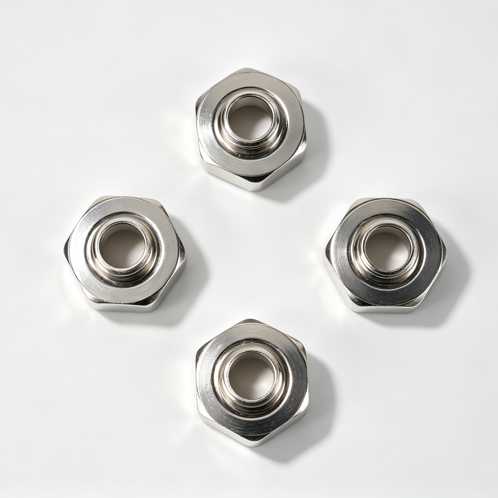 4-Pack G1/2 to G1/4 Male to Female Reducer Adapter PC Water Cooling