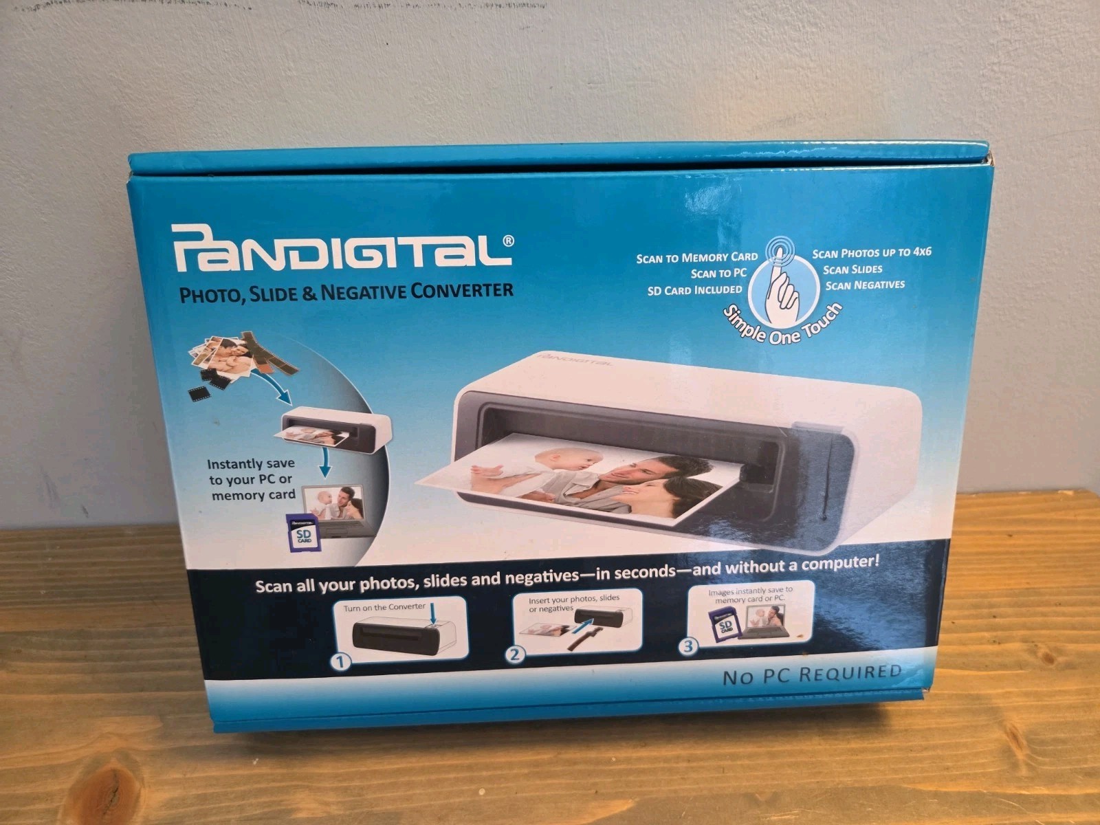 Pandigital PANSCN05 Photo Slide & Negative Converter Scanner