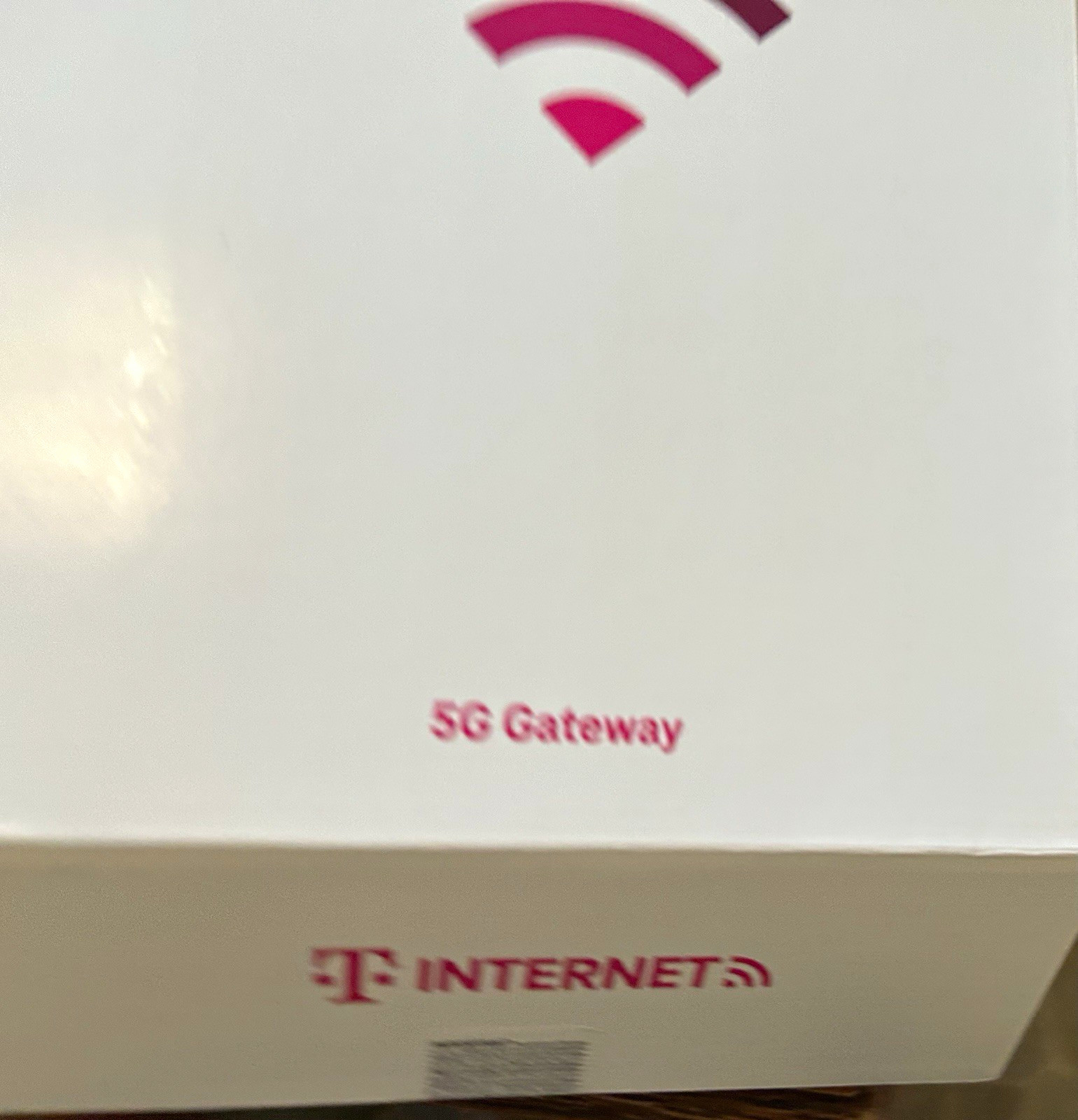T-Mobile 5G Gateway (T-INTERNET) 5G Mobile Broadband Device, White