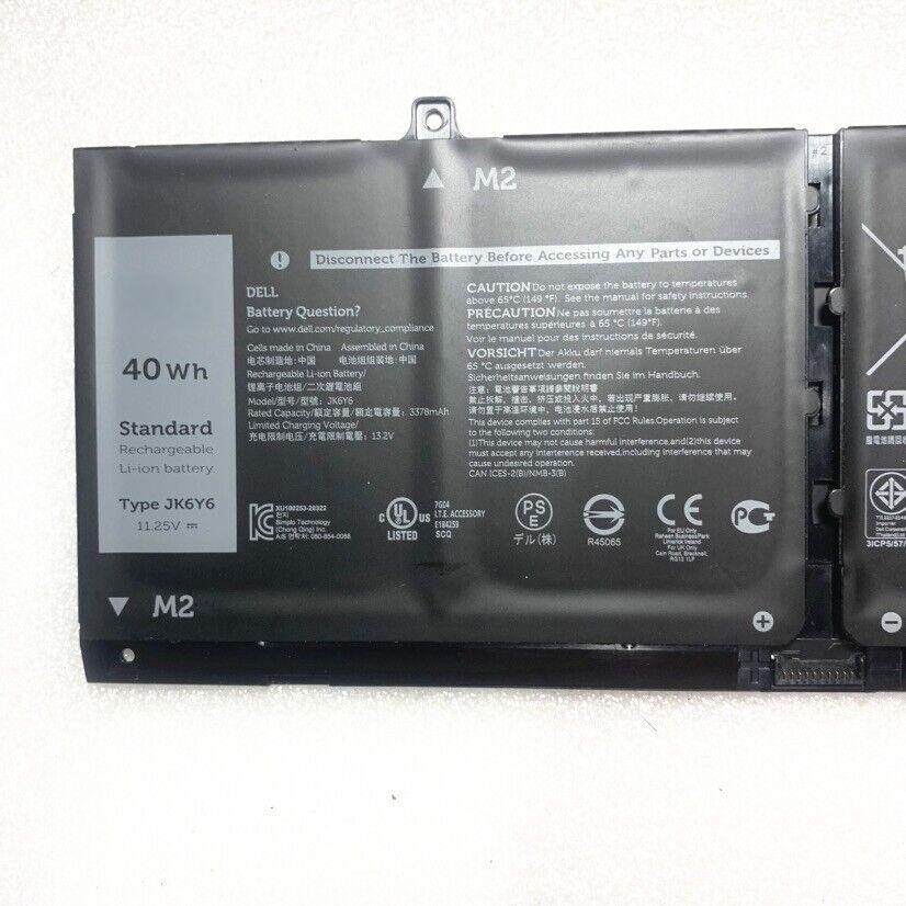 NEW JK6Y6 Laptop Battery ForDell Inspiron 14 5406 Latitude 3410 3510 CF5RH +LOGO