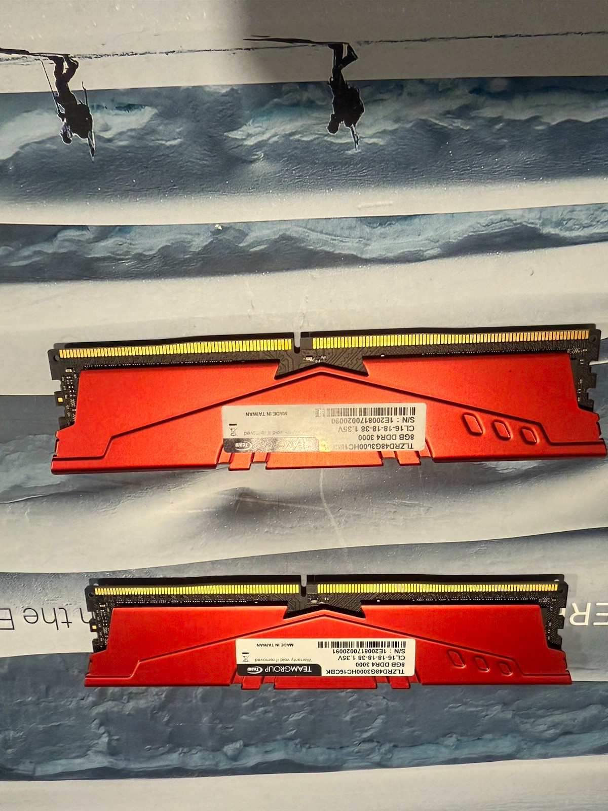 Team Group T-Force Vulcan Z 16GB (2x8GB) DDR4-3000 CL16 DIMM TLZRD48G3000HC16CBK