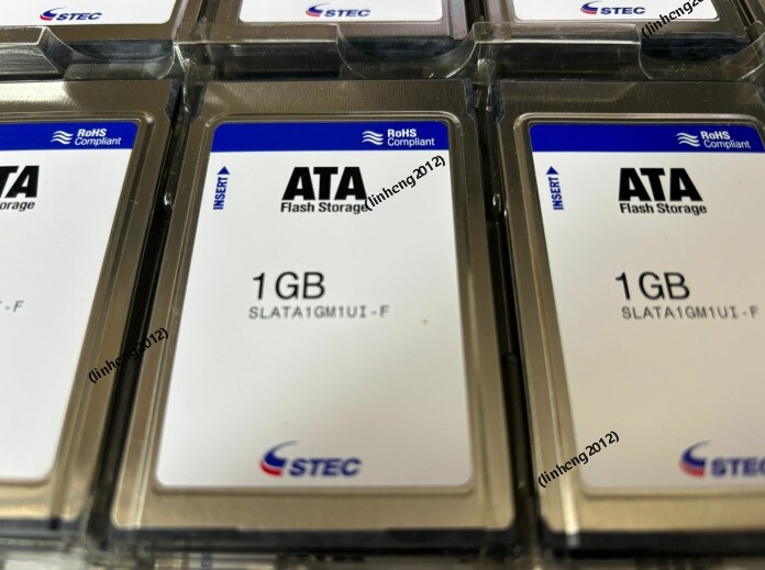 1PCS  STEC  1GB   ATA  PC CARD