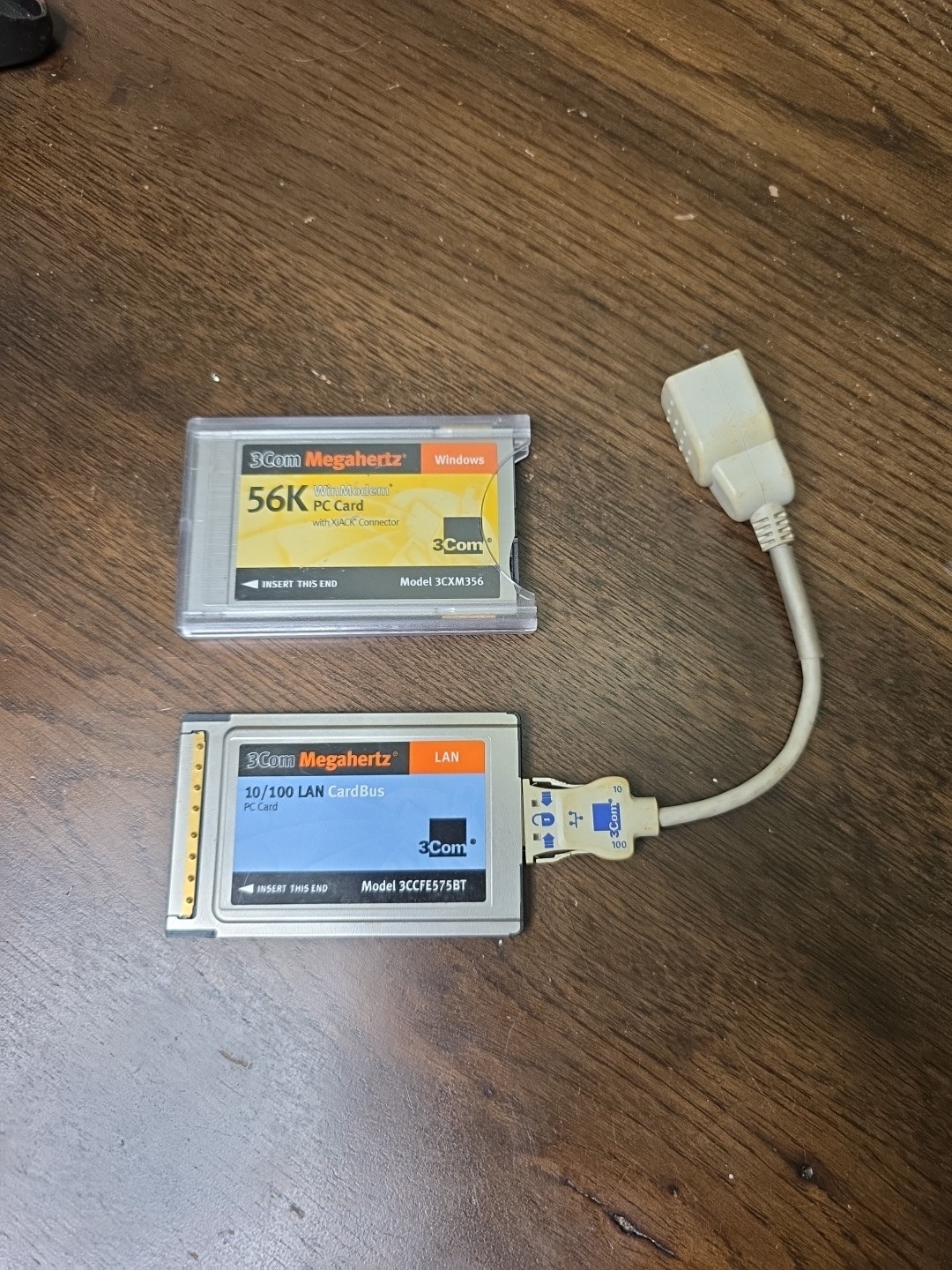3Com Megahertz PCMCIA 56k Global GSM & Cellular Modem PC Card with XJACK 3CXM756