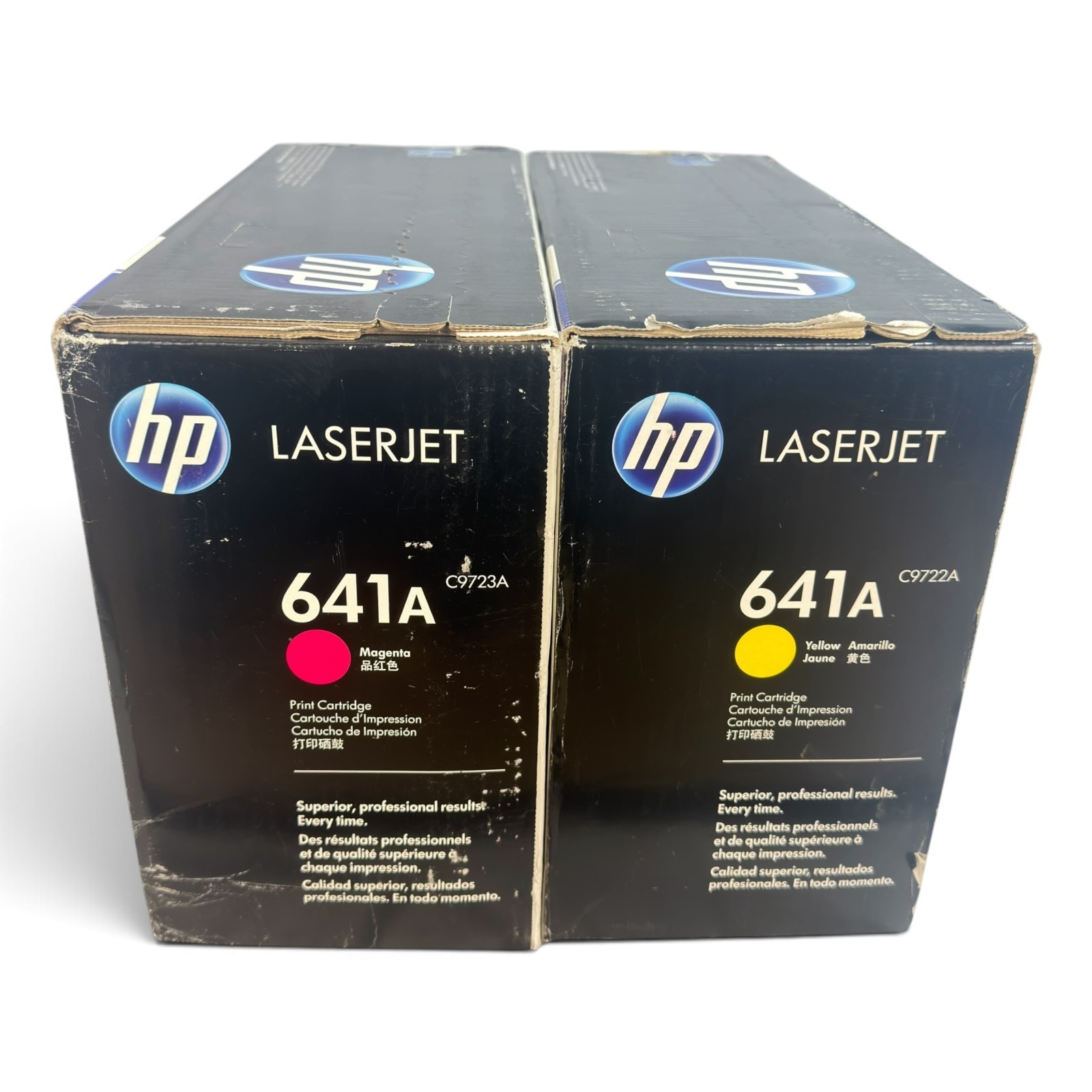 HP 641A Magenta C9723A + Yellow C9722A Print Cartridge Set