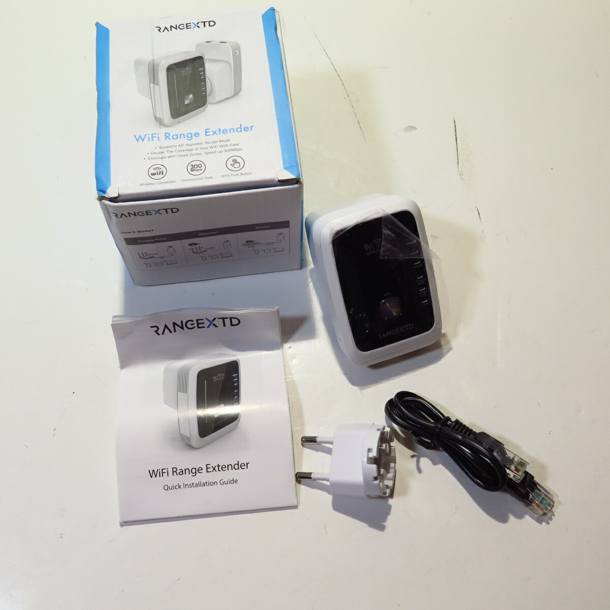 Range XTD  - WiFi Range Extender WPS 300Mbps