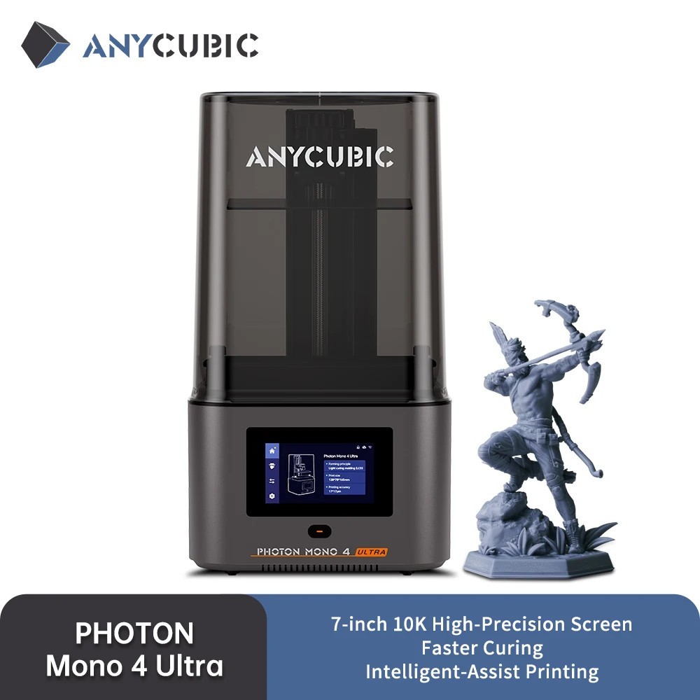 ANYCUBIC Photon Mono UV Resin 3D Printer 10K LCD, Fast Printing - 7inch