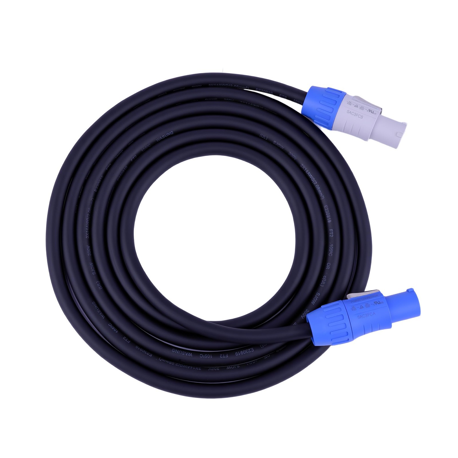Toronce Seetronic SAC3FCA to SAC3FCB Hand-Built PowerCon Cable AC 14 AWG Power C
