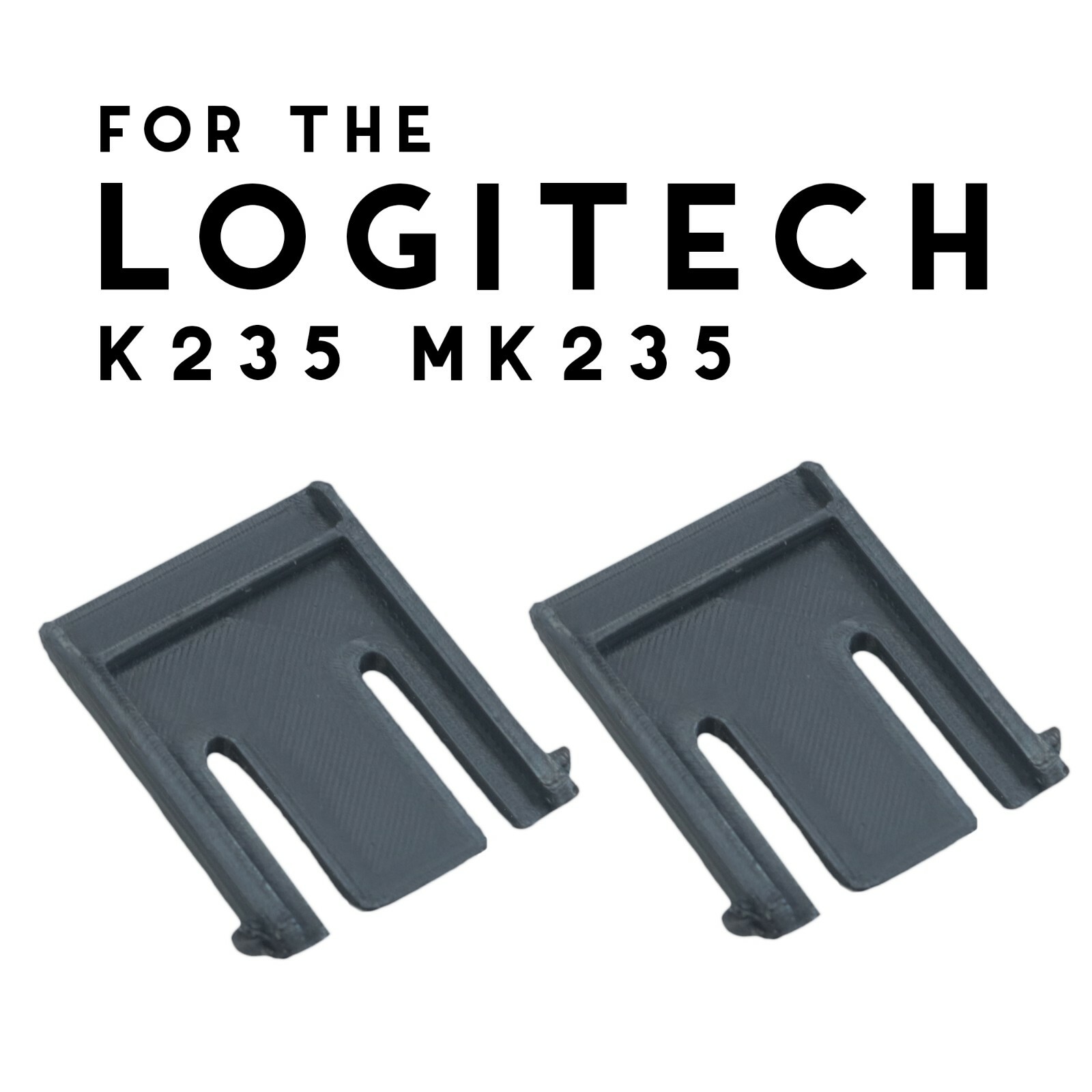 Logitech K235 MK235 Keyboard Feet 2-PACK Leg Replacement Part Tilt Foot