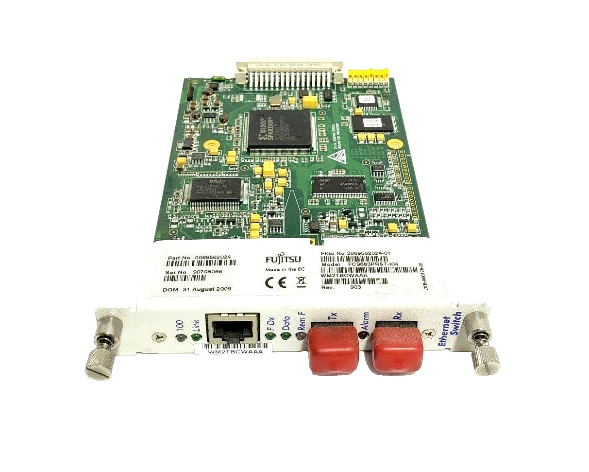 Ethernet Switch Card 7410 FUJITSU  FC9683PRS7-I04 USED.