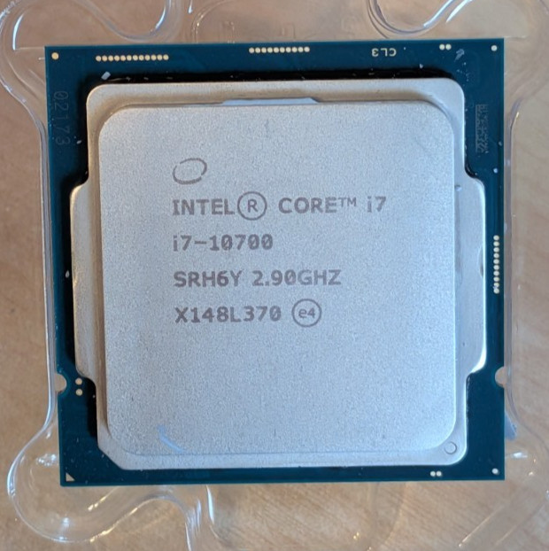 Intel Core i7-10700 2.90GHz 16MB Octa CPU Processor LGA1200 SRH6Y 8-Core