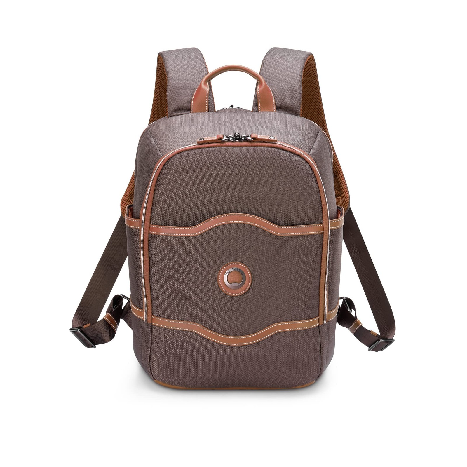 DELSEY PARIS Chatelet Air 2.0 - Travel Laptop Backpack - Fits One Size, Brown