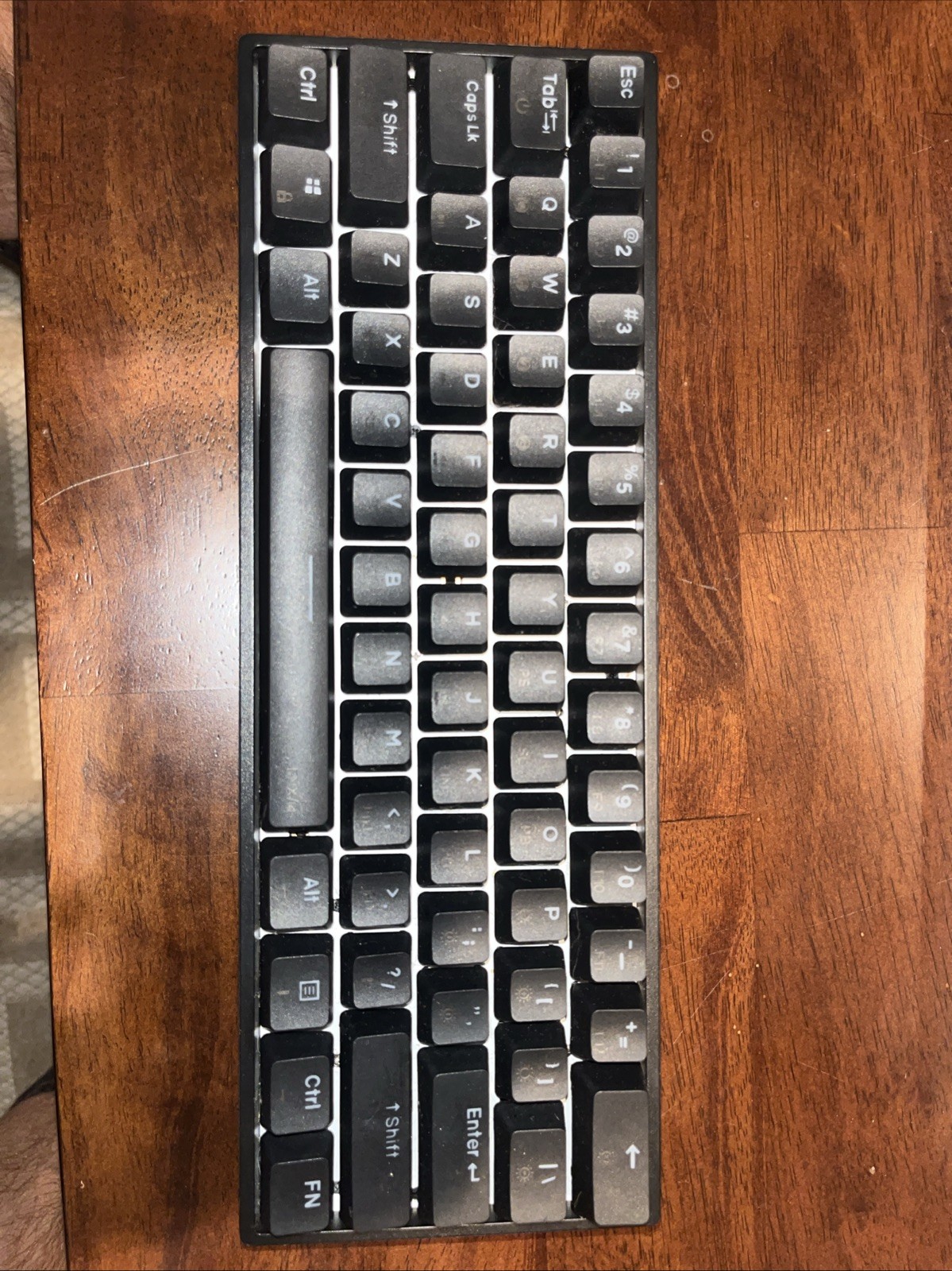 Kemove DK61 Shadow Bluetooth Gateron Red Switch Mechanical Gaming Keyboard
