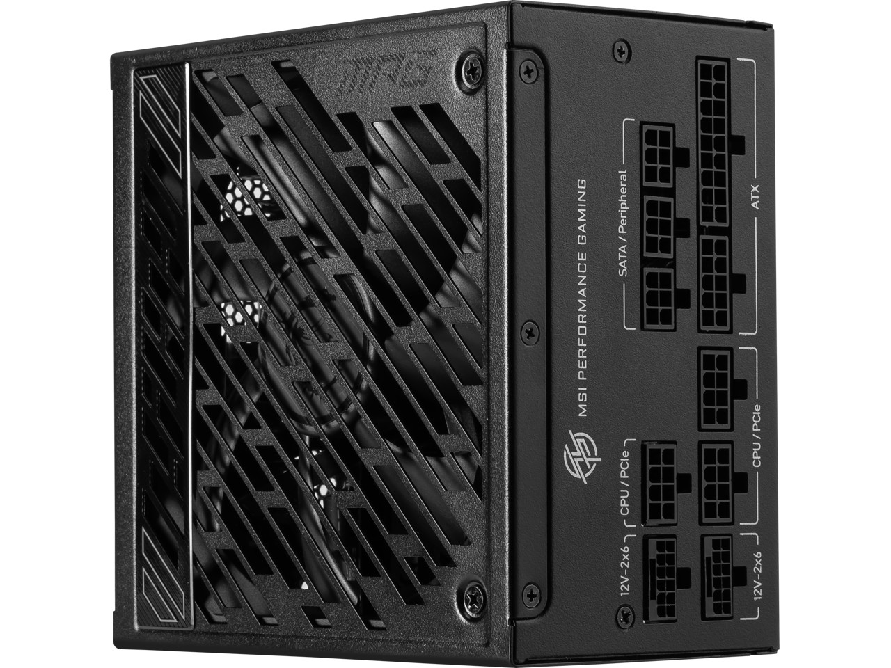 MSI MPG A1250GS PCIE5 II, Fully Modular Gaming 1250W Power Supply, 80+ Gold,