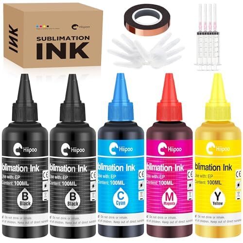 500ML Sublimation Ink Refill for ET2400 ET-2720 ET-2760 ET-2800 ET-2803 ET-28...