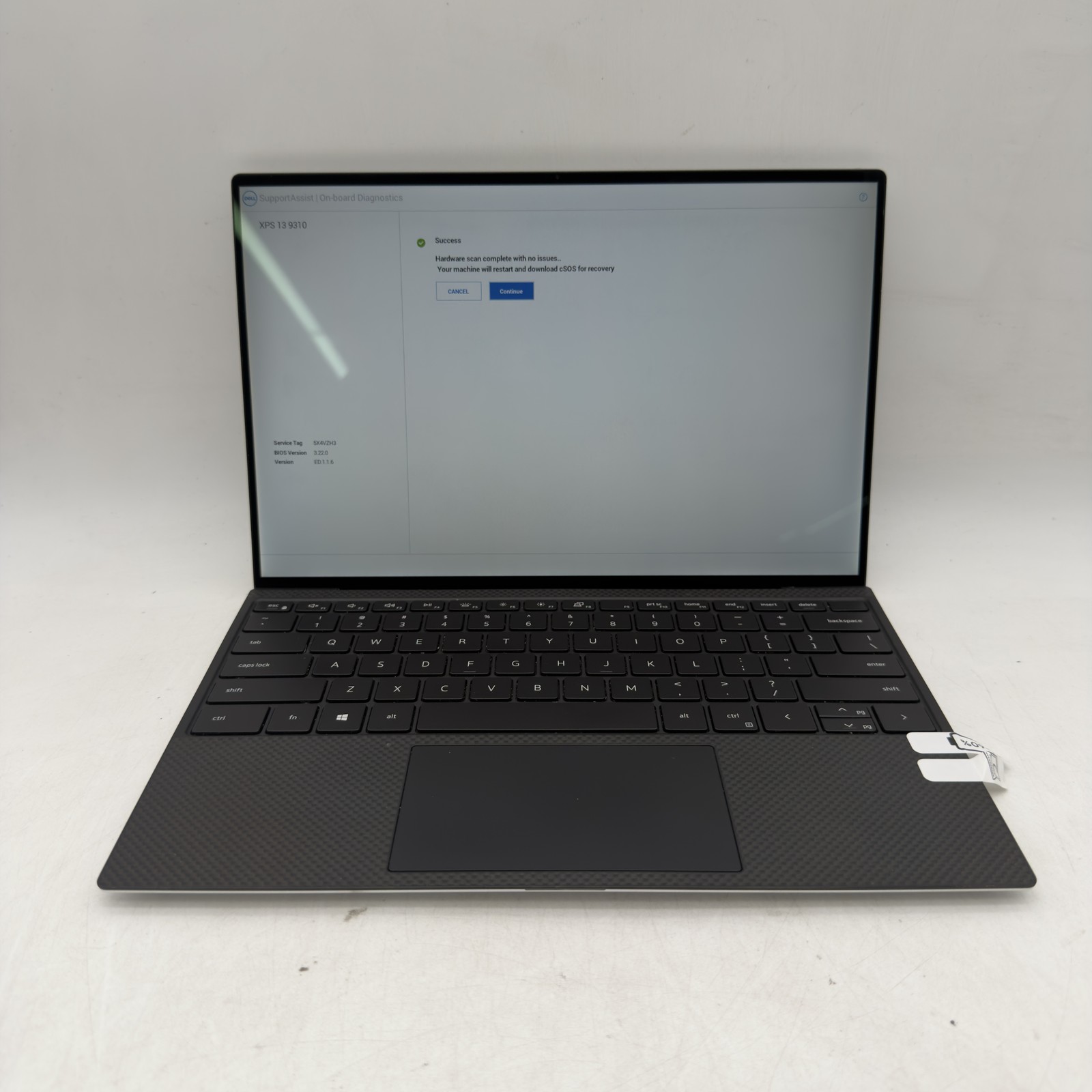 Dell XPS 13 9310 Touch 13.4" Intel Core i7 11th Gen 16GB 512GB No OS - Read