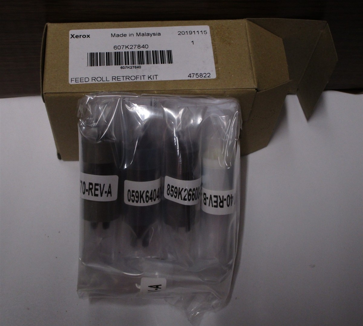 XEROX 607K27840 Feed Roll Retrofit Kit NEW