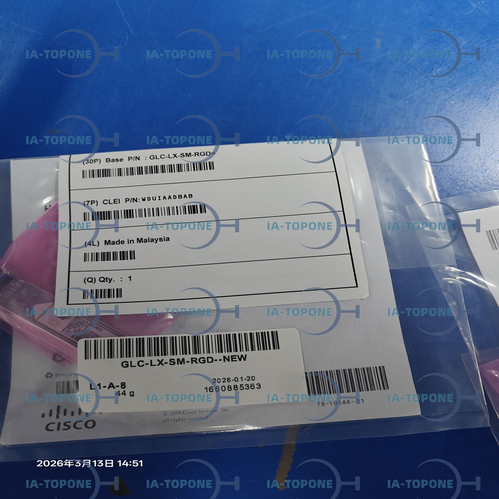 Free Ship 1pc Brand New GLC-LX-SM-RGD Cisco GLCLXSMRGD + warranty